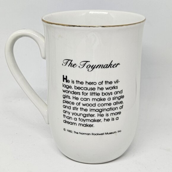 1982 Norman Rockwell Collector Cup - The Toymaker - Picture 3 of 4